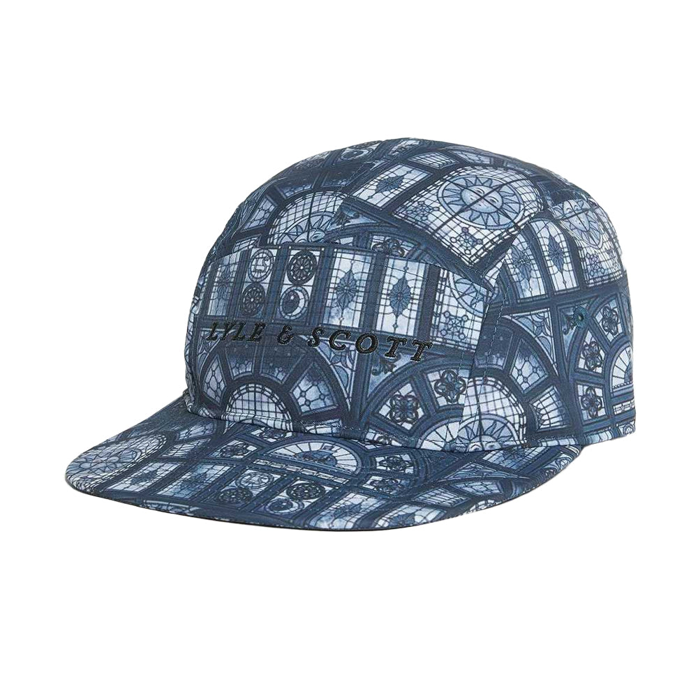 Dark Navy - Front - Lyle & Scott Stained Glass Baseball Cap
