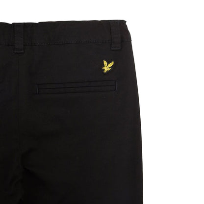Jet Black - Lifestyle - Lyle & Scott Childrens-Kids Chinos