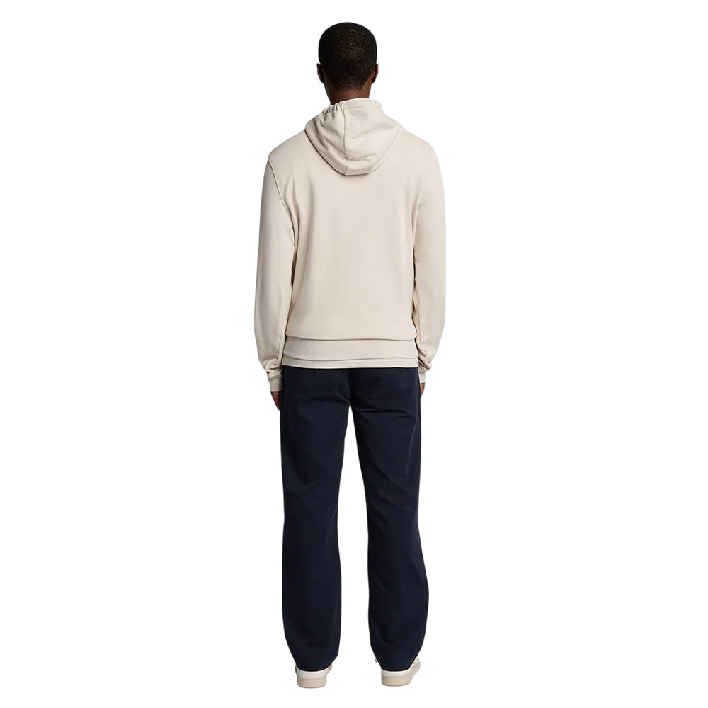 Jet Black - Back - Lyle & Scott Mens Drawstring Tapered Chinos