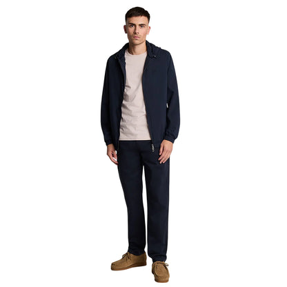 Dark Navy - Side - Lyle & Scott Mens 5 Pockets Chinos