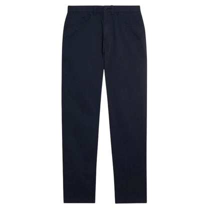 Dark Navy - Front - Lyle & Scott Mens 5 Pockets Chinos