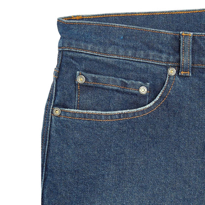 Blue - Back - Lyle & Scott Mens Denim 5 Pockets Slim Jeans