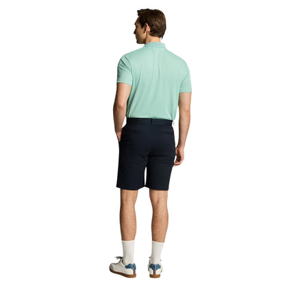 Dark Navy - Back - Lyle & Scott Mens Golf Course Stretch Chino Shorts