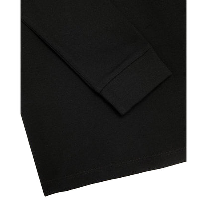 Jet Black - Lifestyle - Lyle & Scott Boys Plain Long-Sleeved Polo Shirt