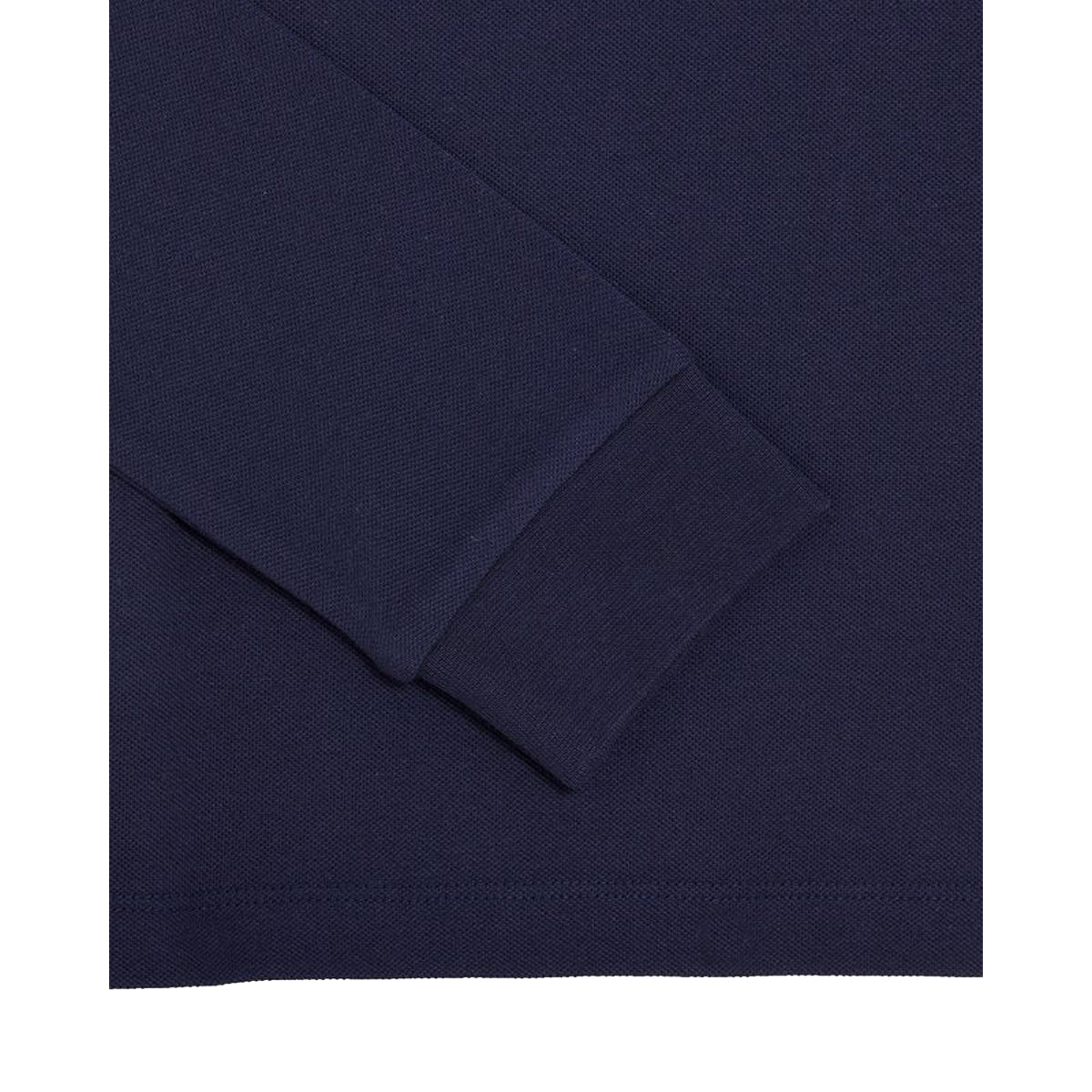Navy - Lifestyle - Lyle & Scott Boys Plain Long-Sleeved Polo Shirt