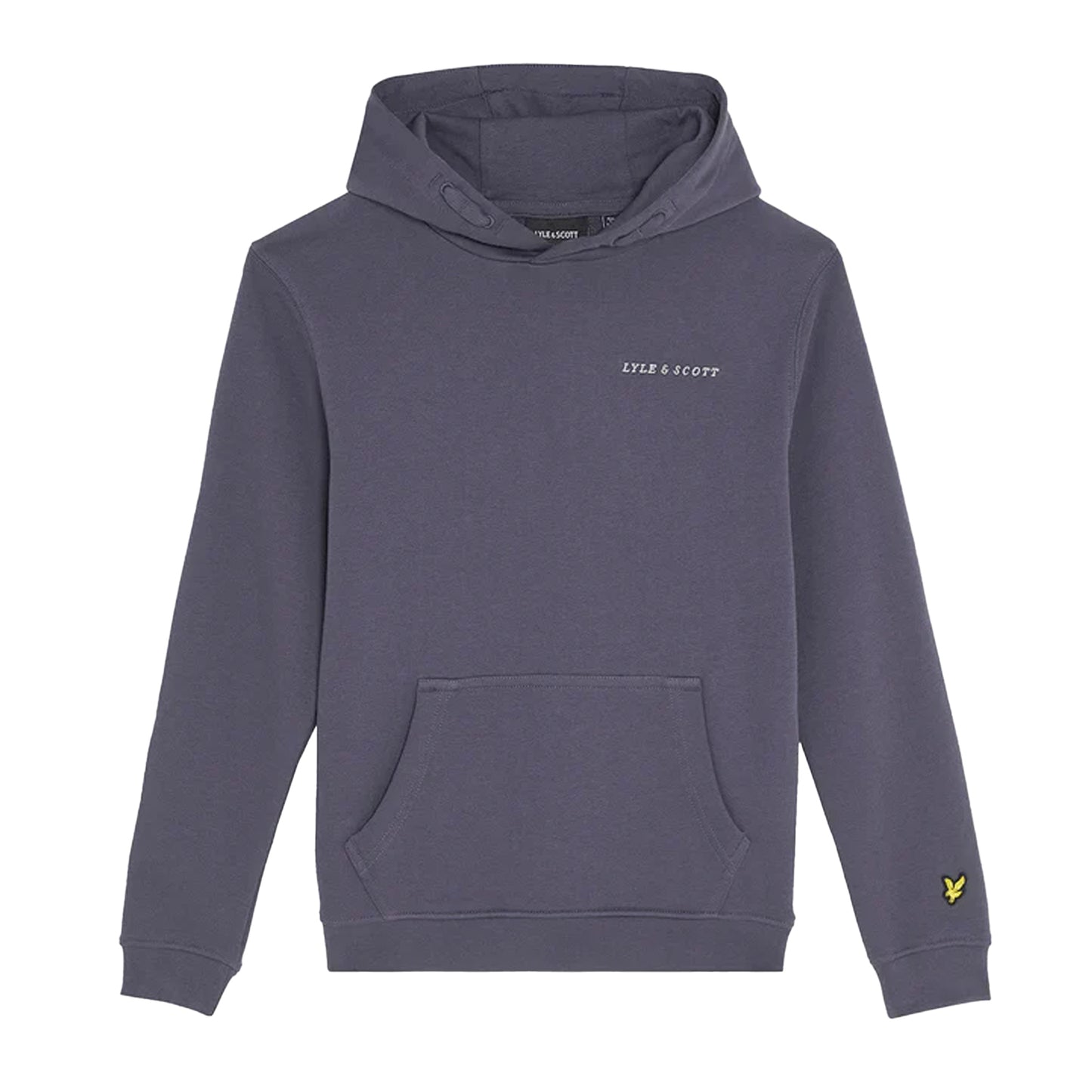 Graystone - Front - Lyle & Scott Childrens-Kids Script Embroidered Hoodie