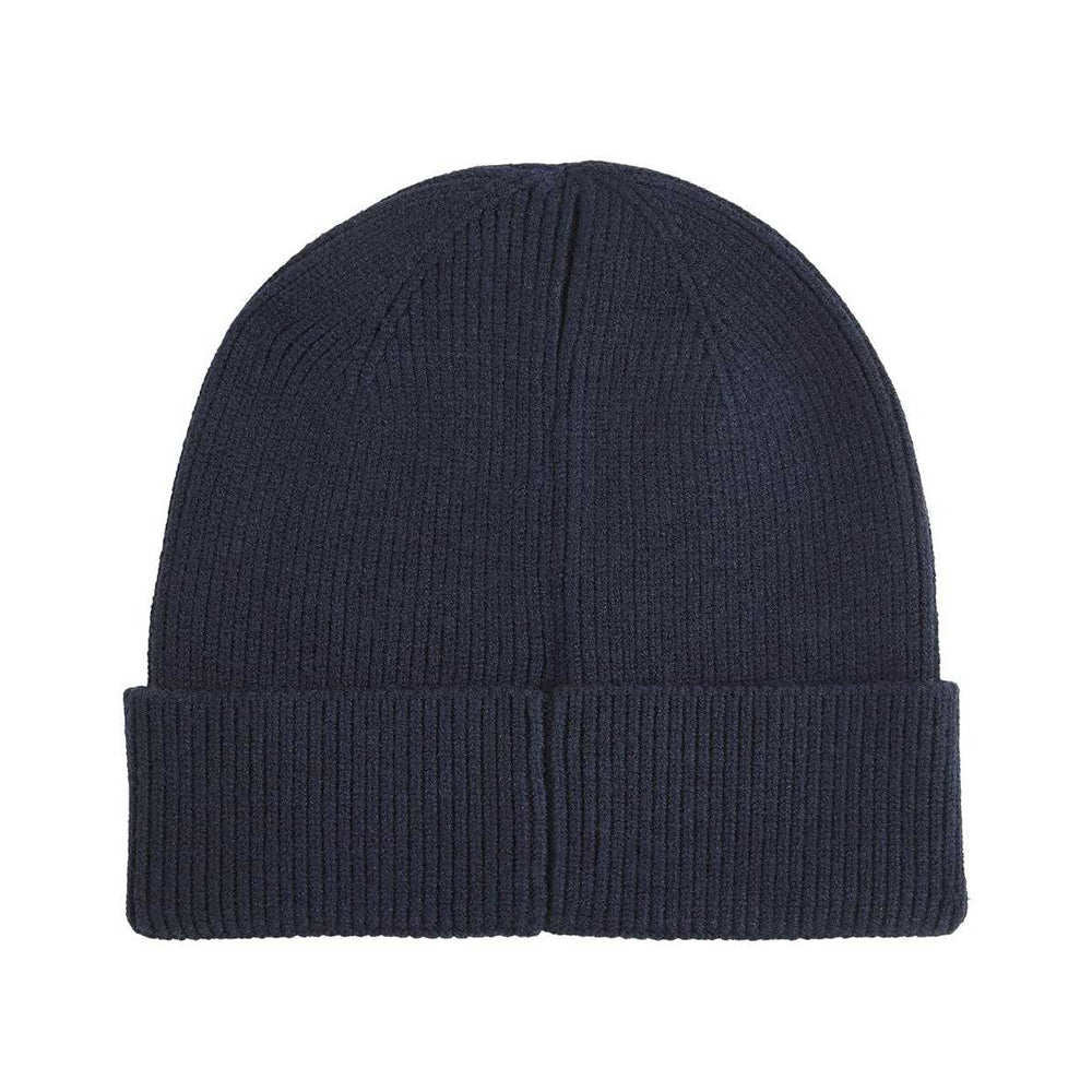 Dark Navy - Front - Lyle & Scott Childrens-Kids Knitted Beanie