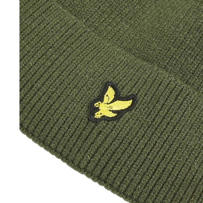 Deep Depths - Side - Lyle & Scott Childrens-Kids Knitted Beanie