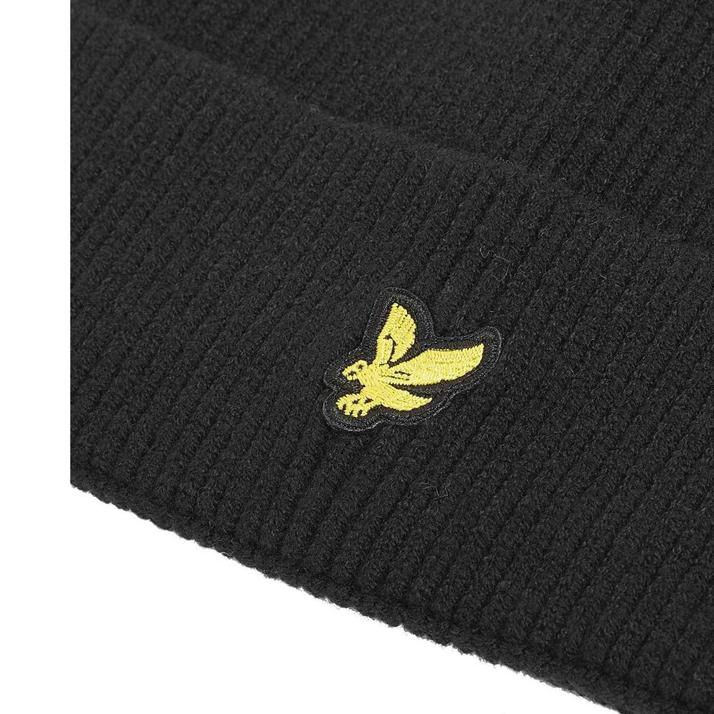 Dark Navy - Lifestyle - Lyle & Scott Childrens-Kids Knitted Beanie