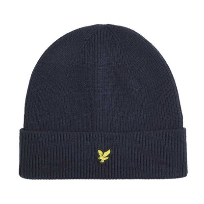 Deep Depths - Front - Lyle & Scott Childrens-Kids Knitted Beanie