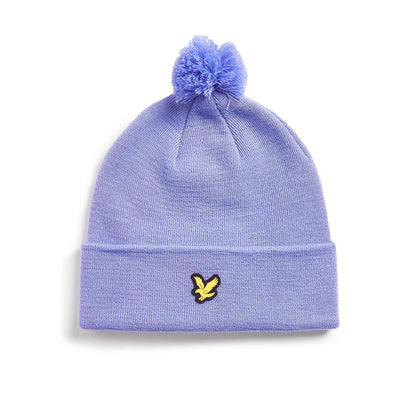 Moonlight - Front - Lyle & Scott Mens Merino Blend Golf Beanie