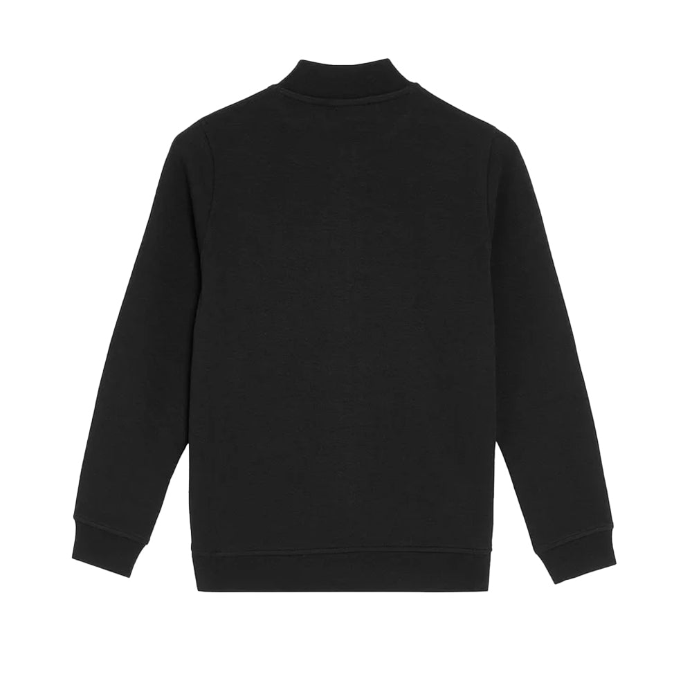 Jet Black - Back - Lyle & Scott Boys Embossed Track Jacket