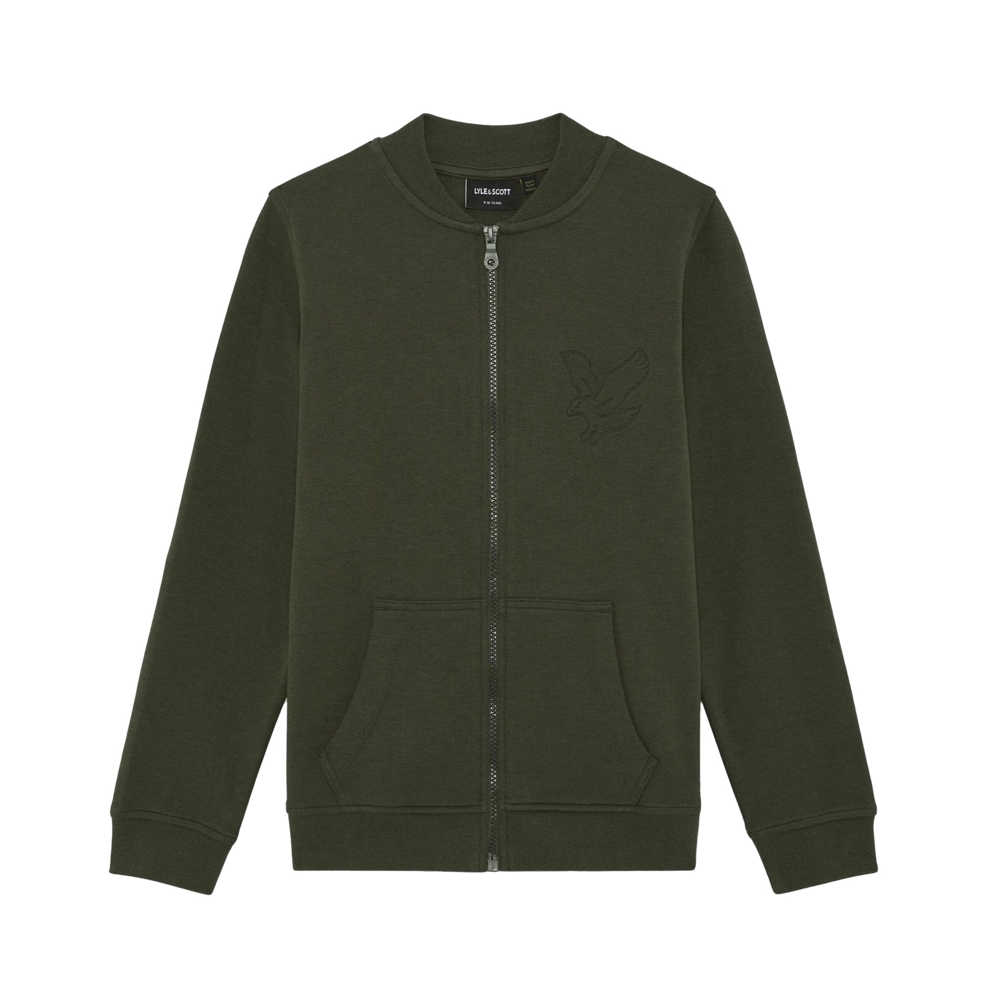Deep Depths - Front - Lyle & Scott Boys Embossed Track Jacket