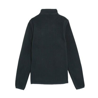 Dark Navy - Back - Lyle & Scott Boys Polar Fleece Trim Detail Jacket