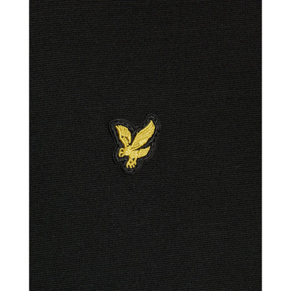 Navy Peony - Side - Lyle & Scott Boys Brushed Fleece Crew Neck Sweatshirt