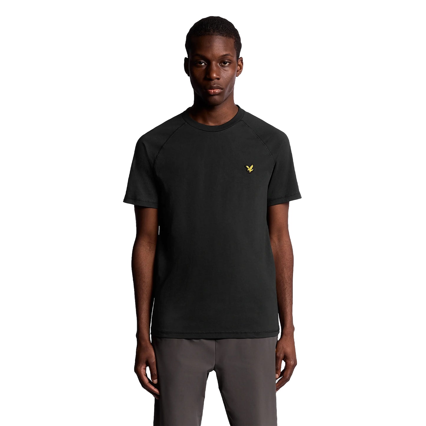 Jet Black - Side - Lyle & Scott Unisex Adult Core T-Shirt