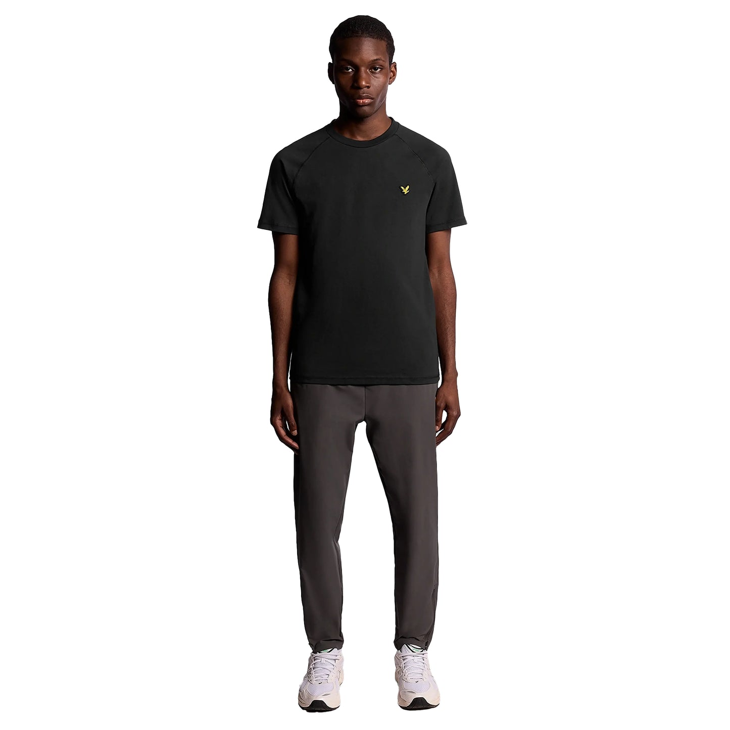 Jet Black - Pack Shot - Lyle & Scott Unisex Adult Core T-Shirt