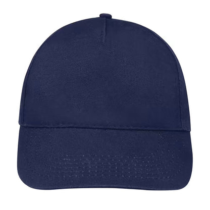 French Navy - Front - SOLS Sunny Baseball Cap