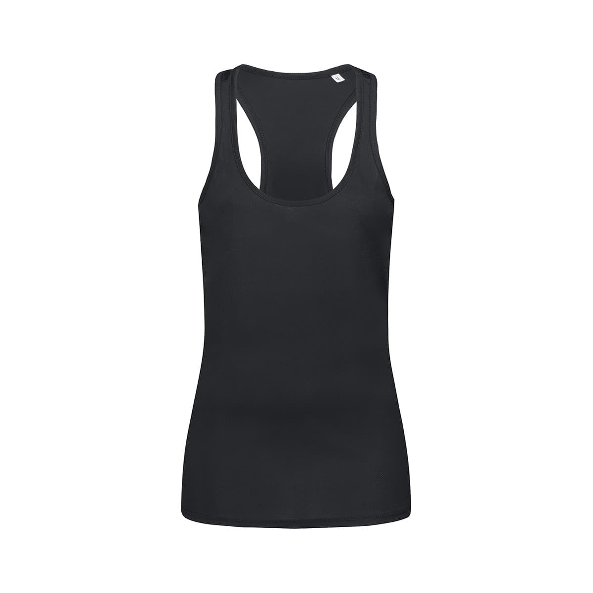 Black Opal - Front - Stedman Womens-Ladies Active 140 Tank Top
