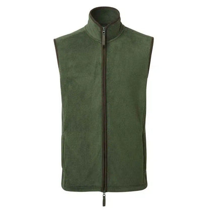 Moss Green-Brown - Front - Premier Mens Artisan Fleece Gilet