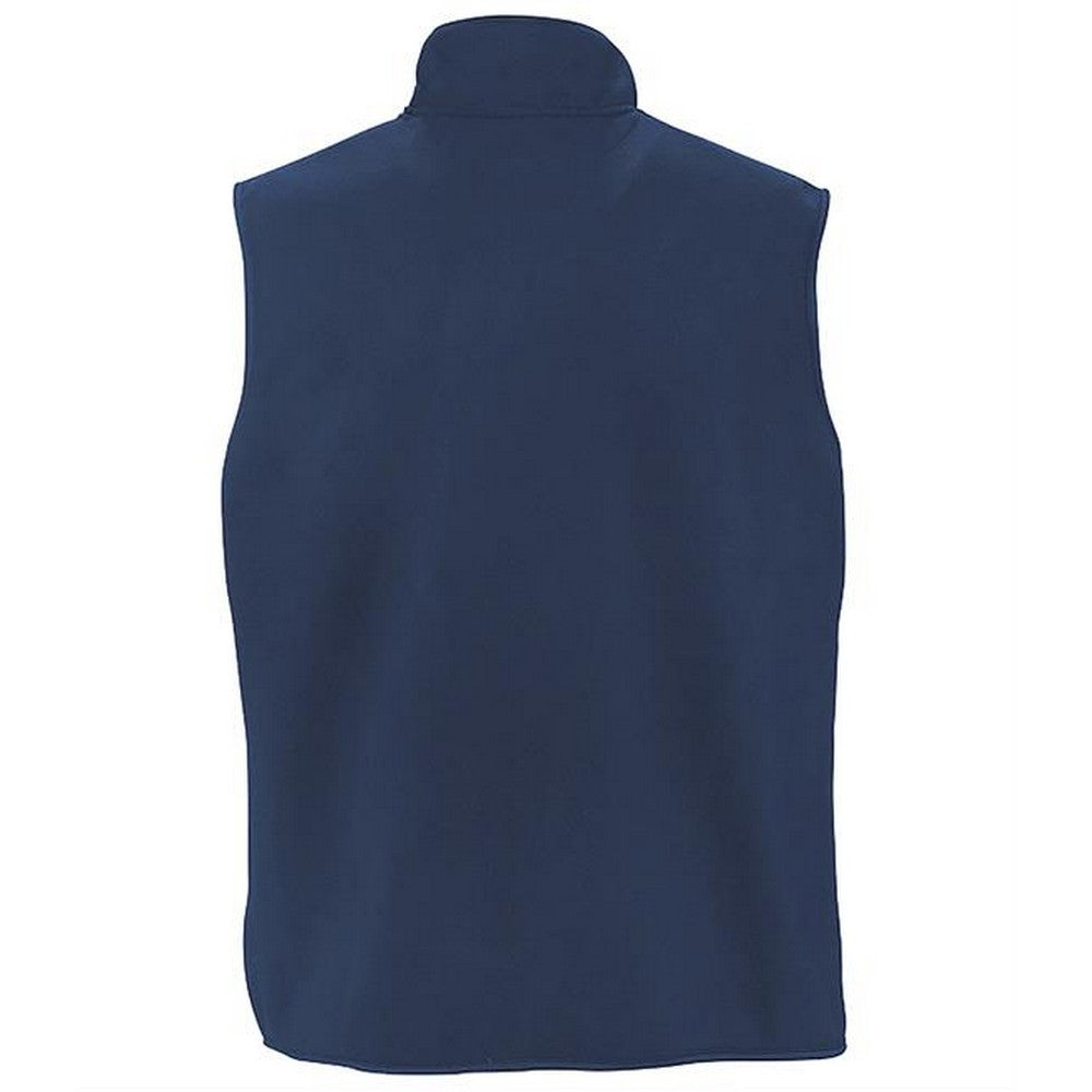 Navy - Back - SOLS Unisex Adult Norway Fleece Gilet