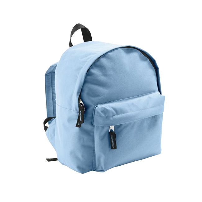 Sky Blue - Front - SOLS Childrens-Kids Rider Backpack