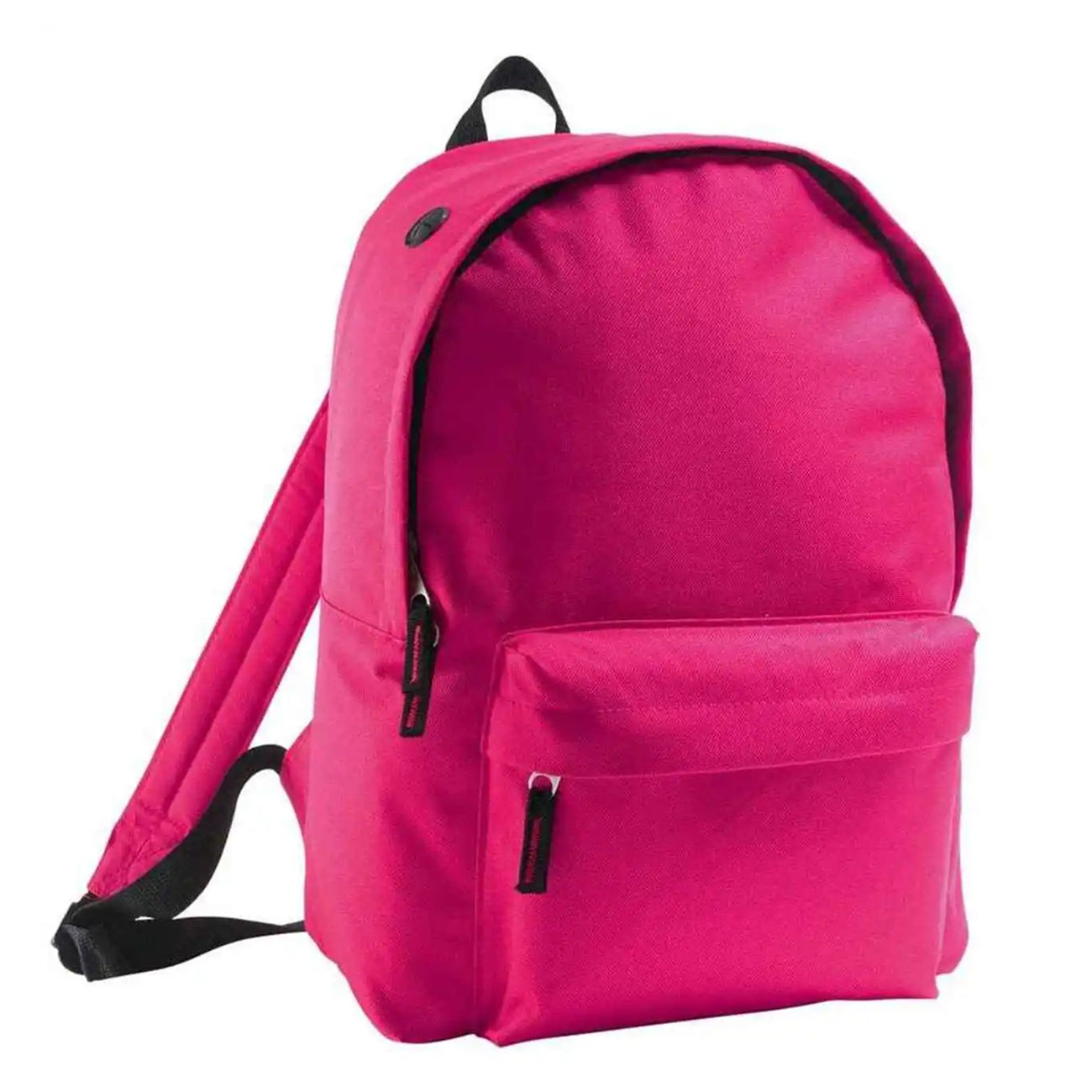 Fuchsia - Front - SOLS Rider Plain Backpack