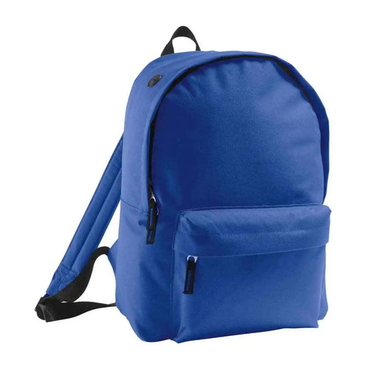 Royal Blue - Front - SOLS Rider Plain Backpack