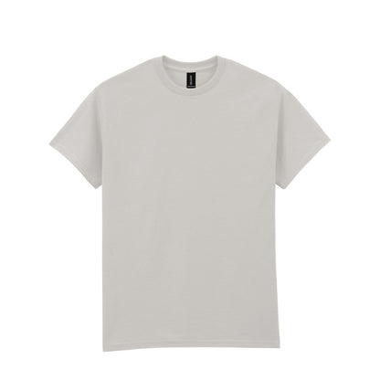 Ice Grey Solid - Front - Gildan Unisex Adult Ultra Cotton T-Shirt