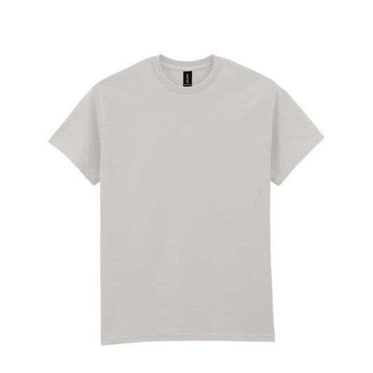Ice Grey Solid - Front - Gildan Unisex Adult Ultra Cotton T-Shirt