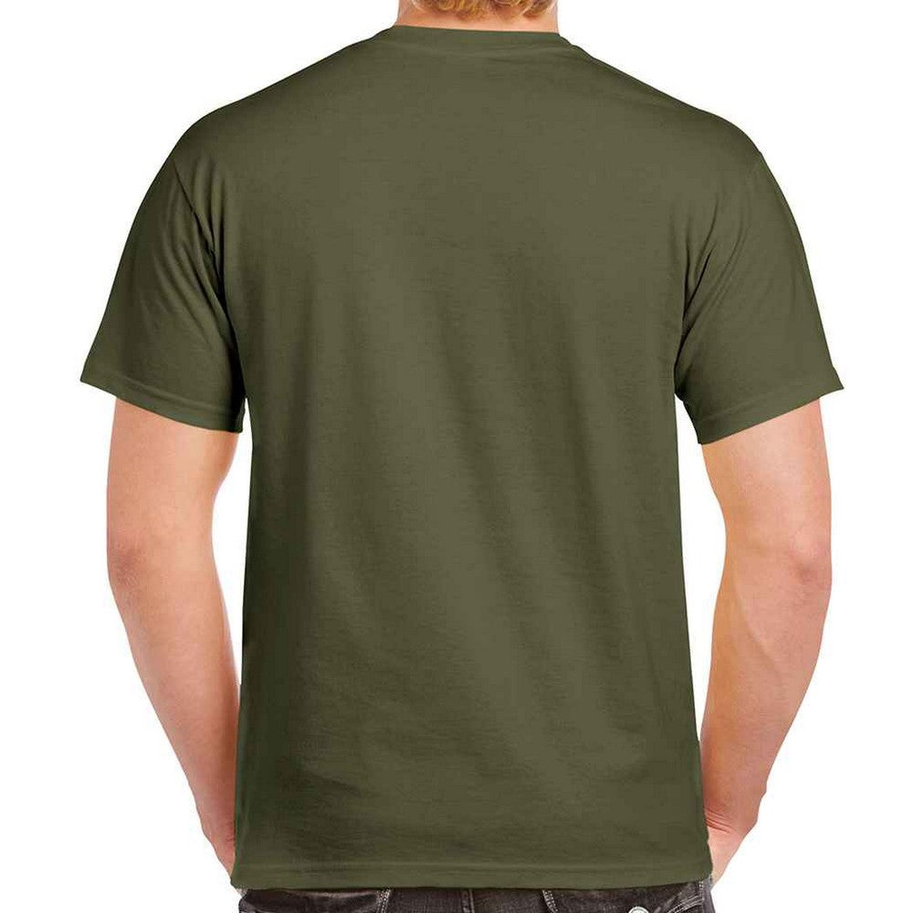 Military Green - Back - Gildan Unisex Adult Ultra Cotton T-Shirt