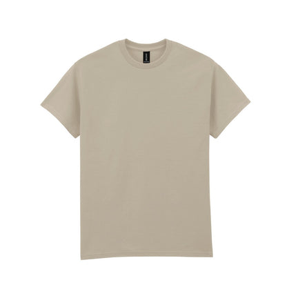 Sand - Front - Gildan Unisex Adult Ultra Cotton T-Shirt