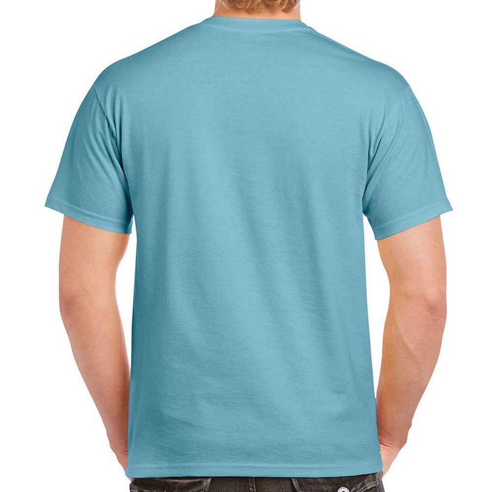 Stone Blue - Back - Gildan Unisex Adult Ultra Cotton T-Shirt