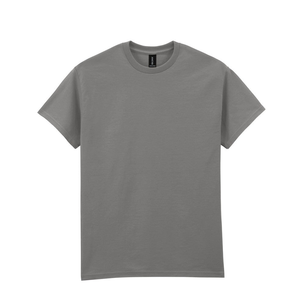 Charcoal Solid - Front - Gildan Unisex Adult Ultra Cotton T-Shirt