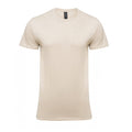 Sand - Front - Gildan Unisex Adult Cotton Lightweight T-Shirt