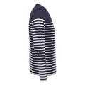 French Navy-White - Side - SOLS Mens Matelot Striped Long-Sleeved T-Shirt