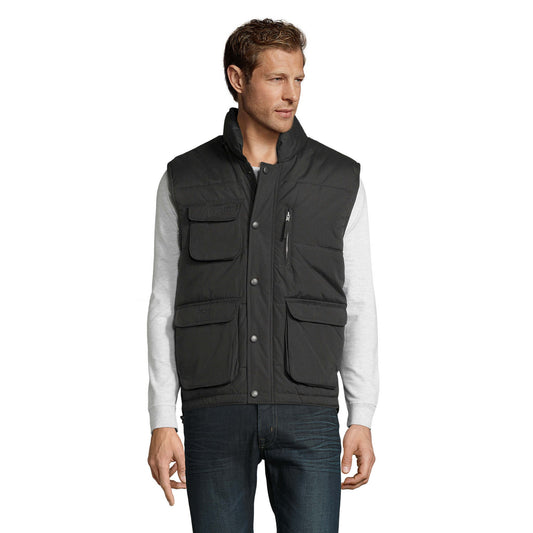 Charcoal Grey - Front - SOLS Unisex Adult Viper Gilet