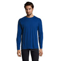 Ultramarine - Front - SOLS Mens Monarch Long-Sleeved T-Shirt