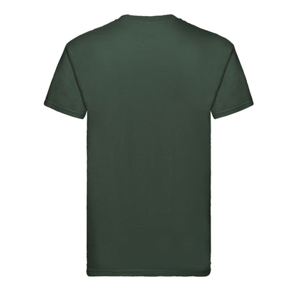Bottle Green - Back - Fruit of the Loom Unisex Adult Super Premium T-Shirt