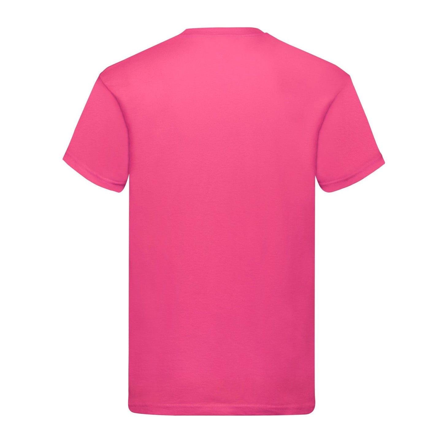 Fuchsia - Back - Fruit of the Loom Unisex Adult Original Cotton T-Shirt