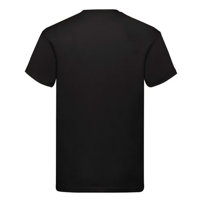 Black - Back - Fruit of the Loom Unisex Adult Original Cotton T-Shirt
