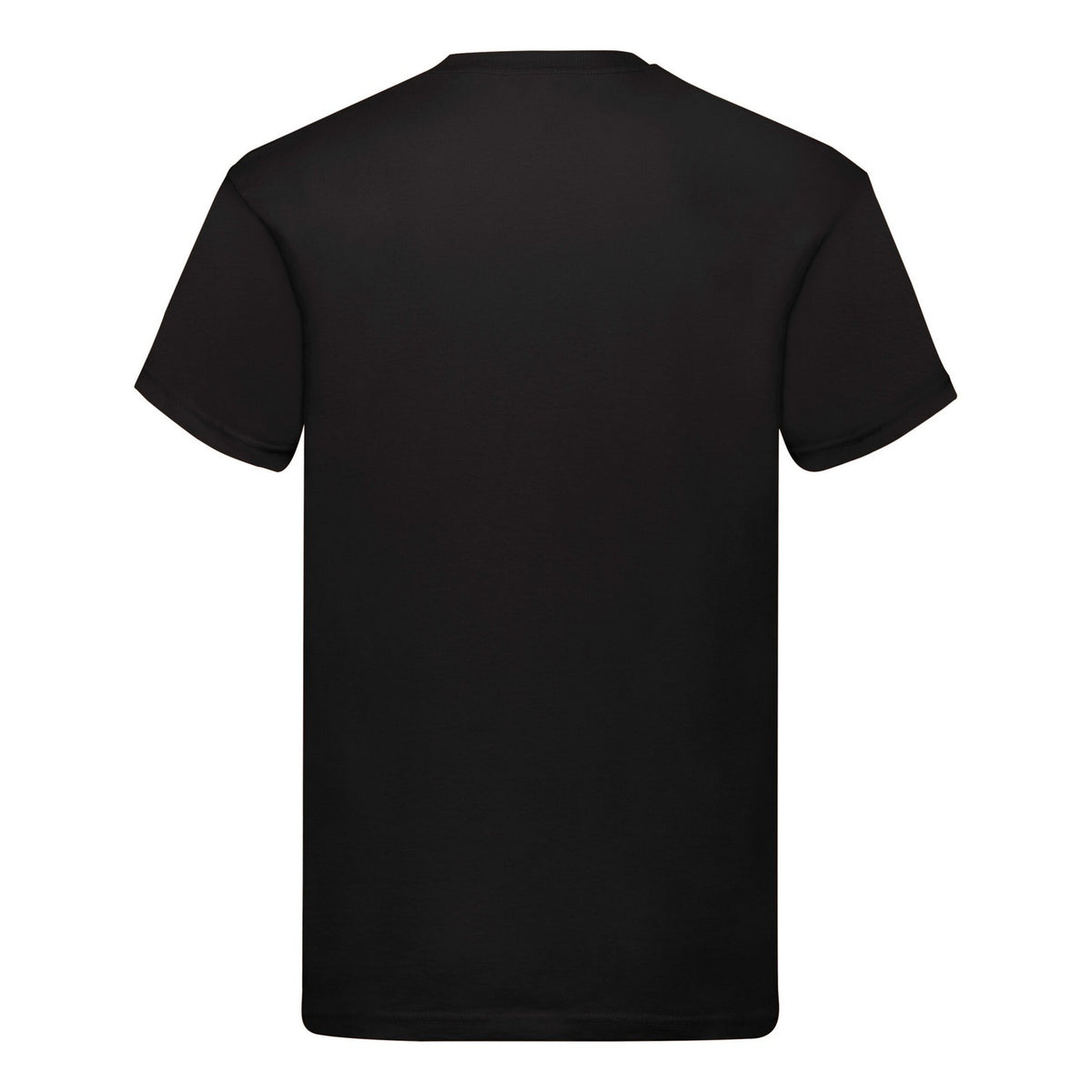 Black - Back - Fruit of the Loom Unisex Adult Original Cotton T-Shirt