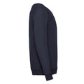 Deep Navy - Side - Fruit of the Loom Childrens-Kids Classic Raglan Sweatshirt