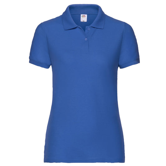 Royal Blue - Front - Fruit of the Loom Womens-Ladies Polo Shirt
