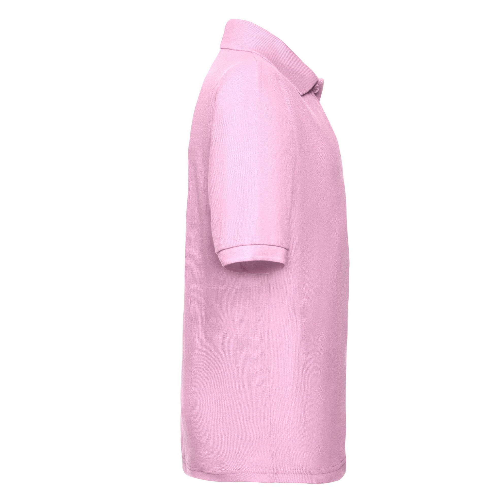 Light Pink - Side - Fruit of the Loom Childrens-Kids 65-35 Polo Shirt