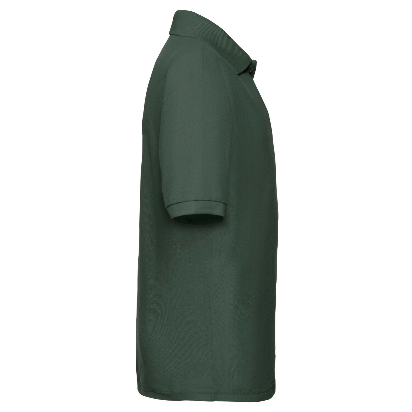 Bottle Green - Side - Fruit of the Loom Childrens-Kids 65-35 Polo Shirt