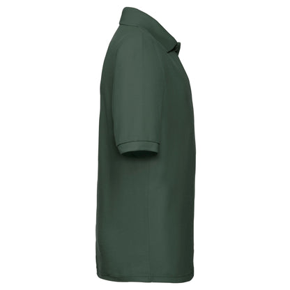 Bottle Green - Side - Fruit of the Loom Childrens-Kids 65-35 Polo Shirt