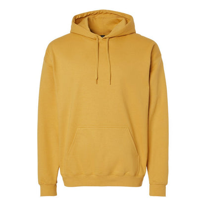 Mustard - Front - Gildan Unisex Adult Softstyle Midweight Hoodie