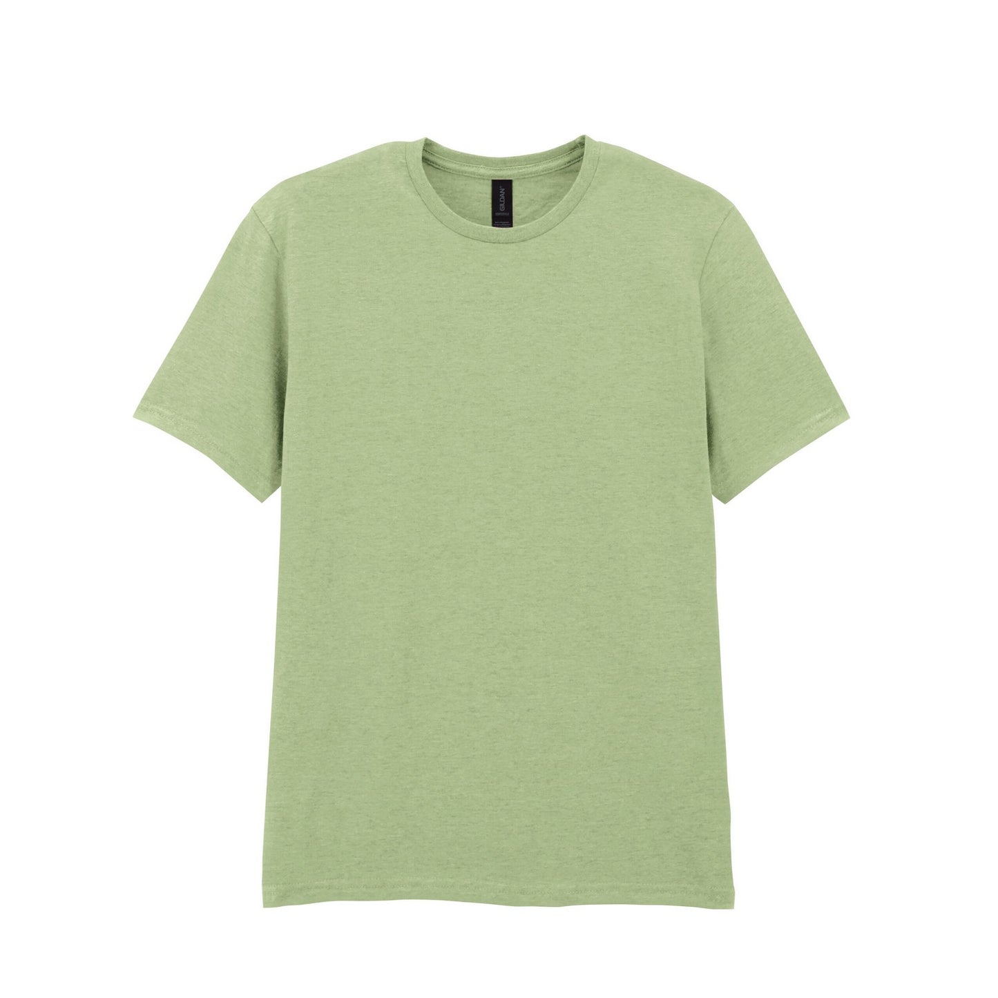 Pistachio - Front - Gildan Unisex Adult Softstyle Plain Cotton T-Shirt