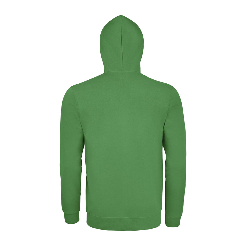 Kelly Green - Back - SOLS Unisex Adult Stone Hoodie